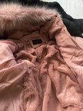 Hússzínű pufi őszi-téli dzseki