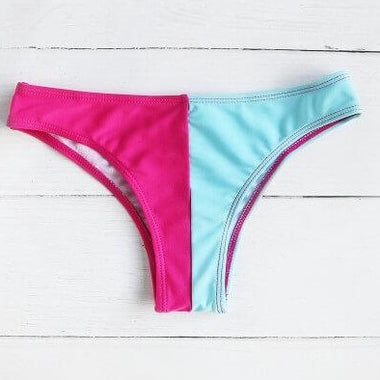 Color Rave mixelt alsó - pink-türkiz - MintyDust