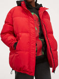 Oversize piros dzseki
