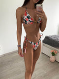 Rose garden brazil bugyis, szivacsos, megkötős fürdőruha szett