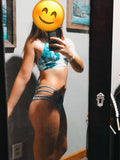 Türkiz tiedye brazil bikini