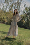 Zara Woman fémszálas pillekönnyű ruha