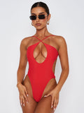 Blaze Cutout – Egyrészes fürdőruha - piros
