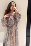 Zara Woman fémszálas pillekönnyű ruha