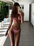 Strawberry Kiss Bikini – Epermintás pink szett