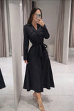 Zara Woman rugalmas fekete ingruha