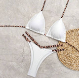 Savanna Touch Bikini – Leopárdmintás pántos szett