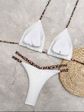 Savanna Touch Bikini – Leopárdmintás pántos szett