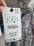 Zara Woman fémszálas pillekönnyű ruha