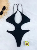 Blaze Cutout – Egyrészes fürdőruha - fekete